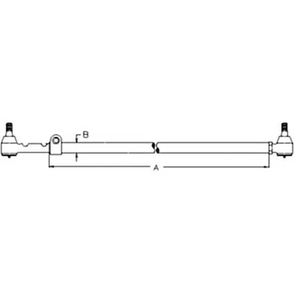 Aftermarket 5166075Tie Rod Assembly Fits FordNew Holland 3430 3930 3930H 3930N 5166075 - main